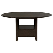 Coaster Furniture Twyla Dark Cocoa Brown Round Dining Table