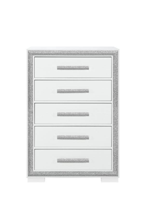 Global Furniture Andros Silver Chest