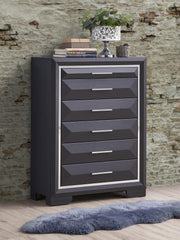 Glory Furniture Liverpool Black Chest