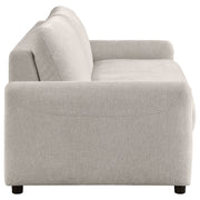 Coaster Furniture Rylie Grey Sofa Sleeper with Queen Mattress