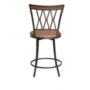 Steve Silver Sedona Dark Camel Swivel Counter Stool