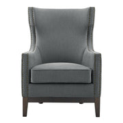 Steve Silver Roswell Gray Accent Chair