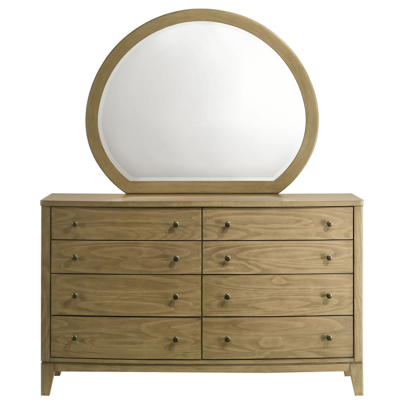 Coaster Furniture Granada Natural Brown Dresser and Mirror
