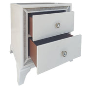 Steve Silver Cassie Off White Nightstand