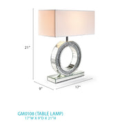 Glory Furniture Mirror GM0108 Table Lamp