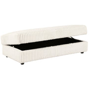 Coaster Furniture Emberson Ivory Storage Ottoman