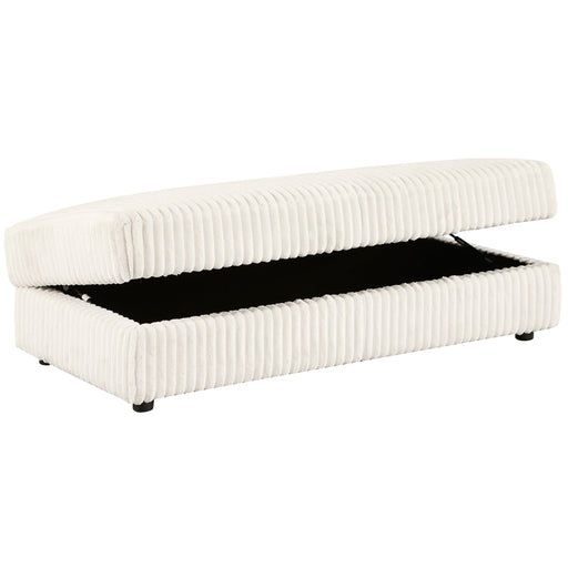 Coaster Furniture Emberson Ivory Storage Ottoman