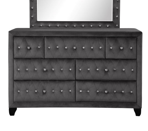 Galaxy Home Sophia Gray Wood Dresser