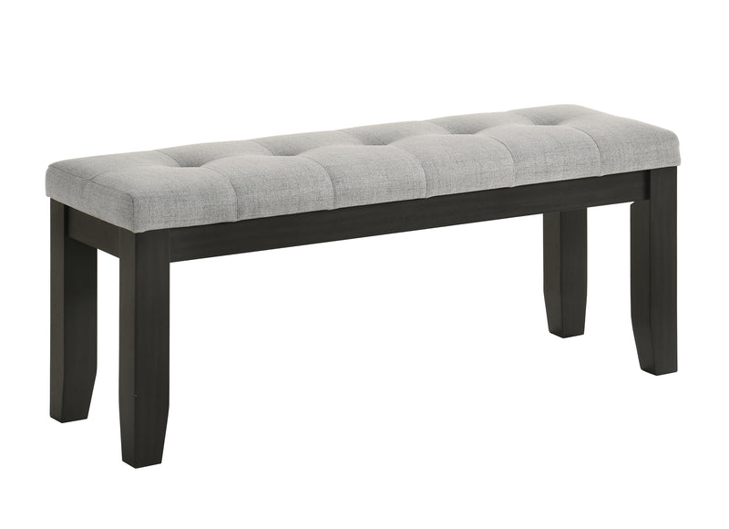 Crown Mark Bardstown Light Grey Bench