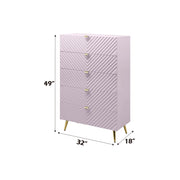 Acme Furniture Gaines White High Gloss Chest
