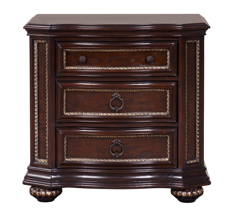 Glory Furniture Paris Cherry Nightstand