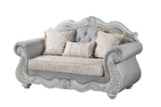 New Classic Furniture Cambria Hills Gray Loveseat
