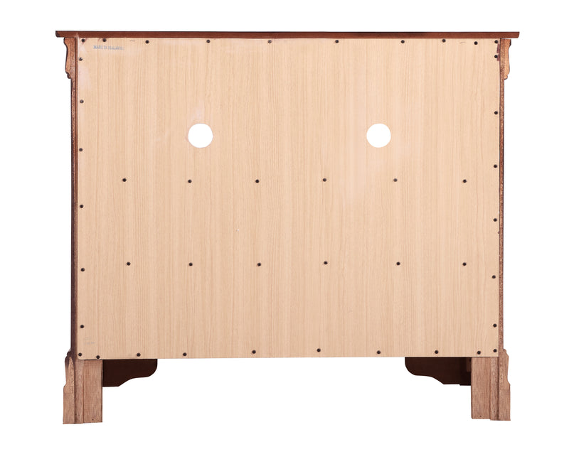 Glory Furniture Louis Phillipe Cappuccino Media Chest