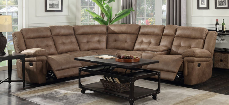 Steve Silver Anastasia Cocoa 3pc Sectional