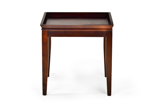Steve Silver Clemson Merlot Cherry End Table