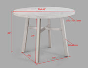 Crown Mark Blanche Round Counter Height Table