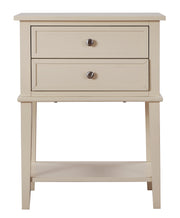 Glory Furniture Newton Silver Champagne Nightstand
