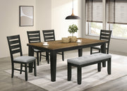 Crown Mark Bardstown Brown Dining Table