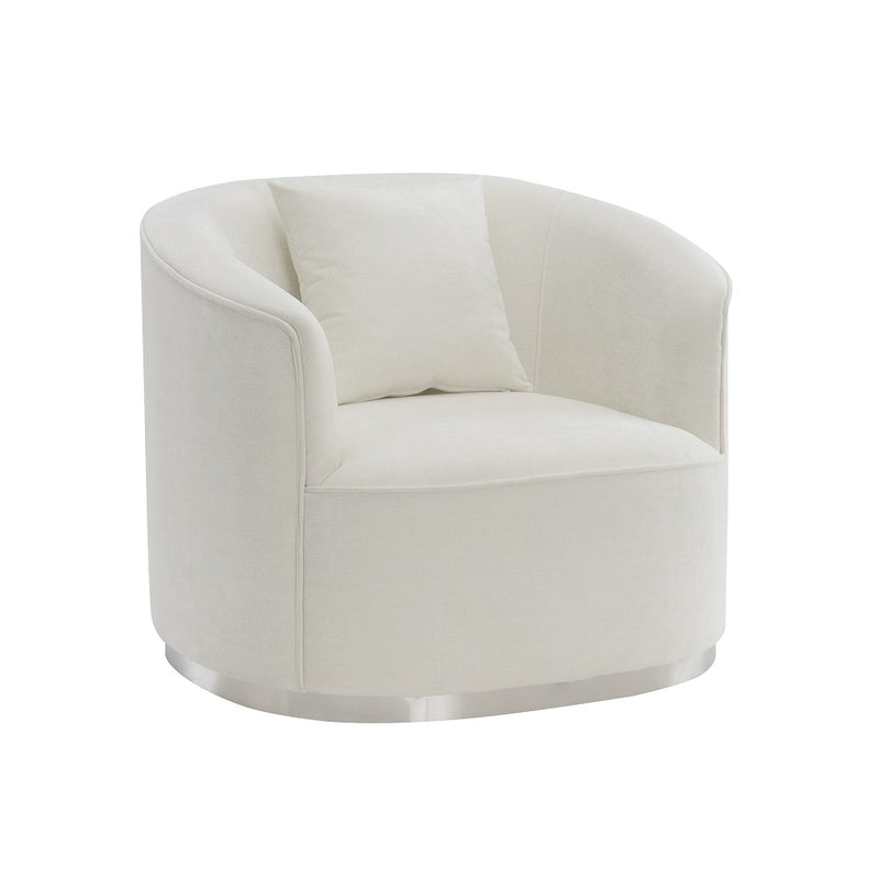 Acme Furniture Odette Beige Chair with Pillow