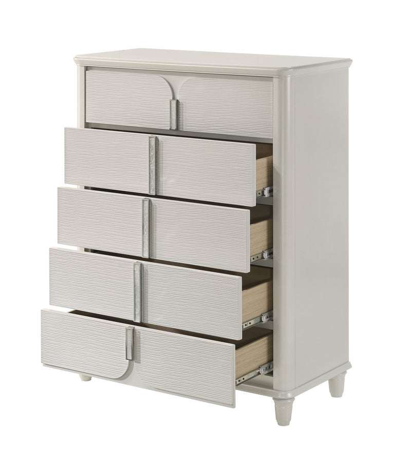 Acme Furniture Laveda Pearl White Chest