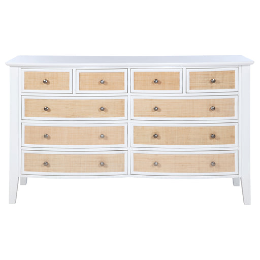 Coaster Furniture Bexhill White 10 Drawer Dresser
