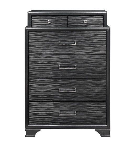 Global Furniture Jordyn Grey Drawer Chest