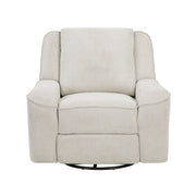 Home Elegance Monterey Beige Swivel Reclining Chair