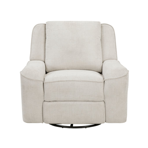 Home Elegance Monterey Beige Swivel Reclining Chair