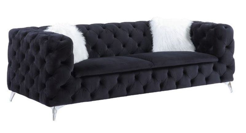 Acme Furniture Phifina Black 3pc Living Room Set