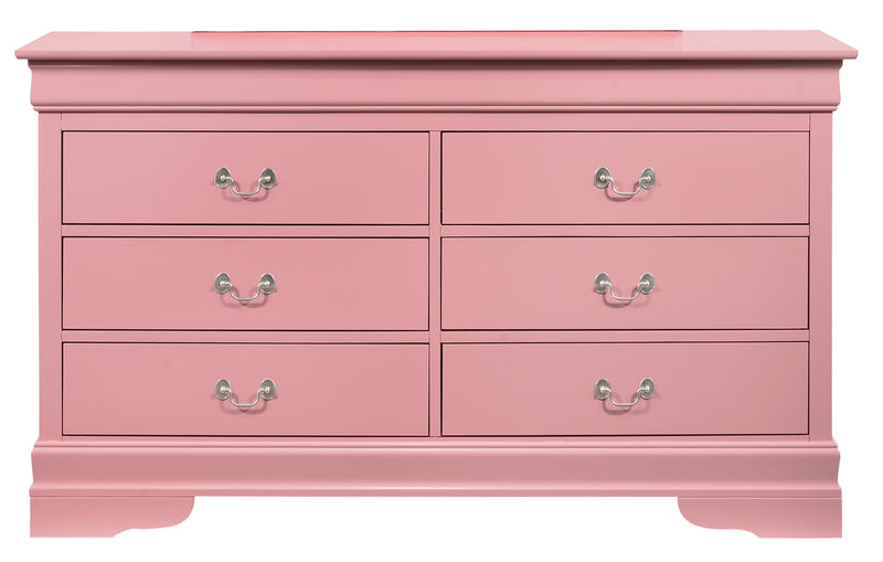 Glory Furniture Louis Phillipe Gray Dresser