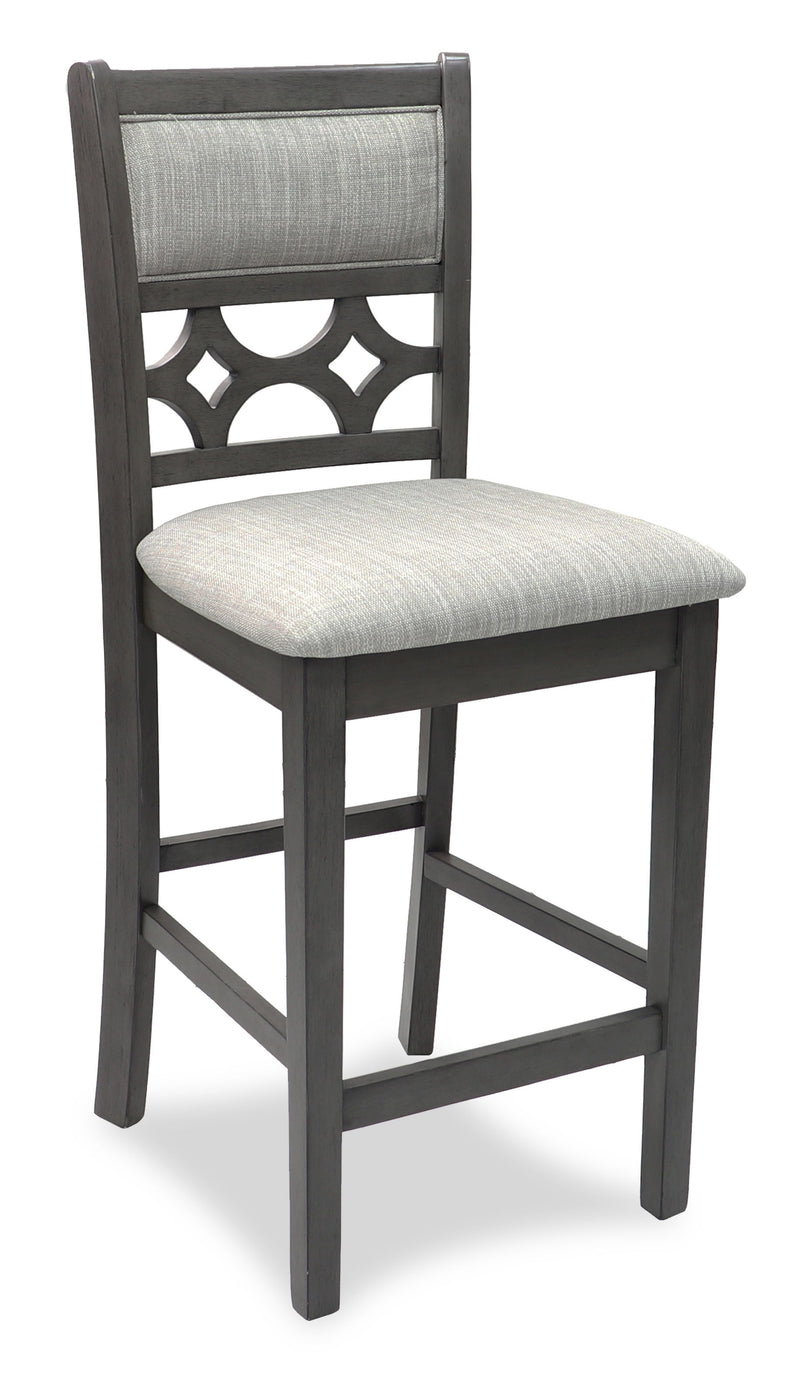 New Classic Furniture Mitchell Gray 5pc Counter Heigth Set