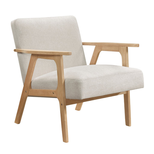Home Elegance Omara Natural Beige Accent Chair