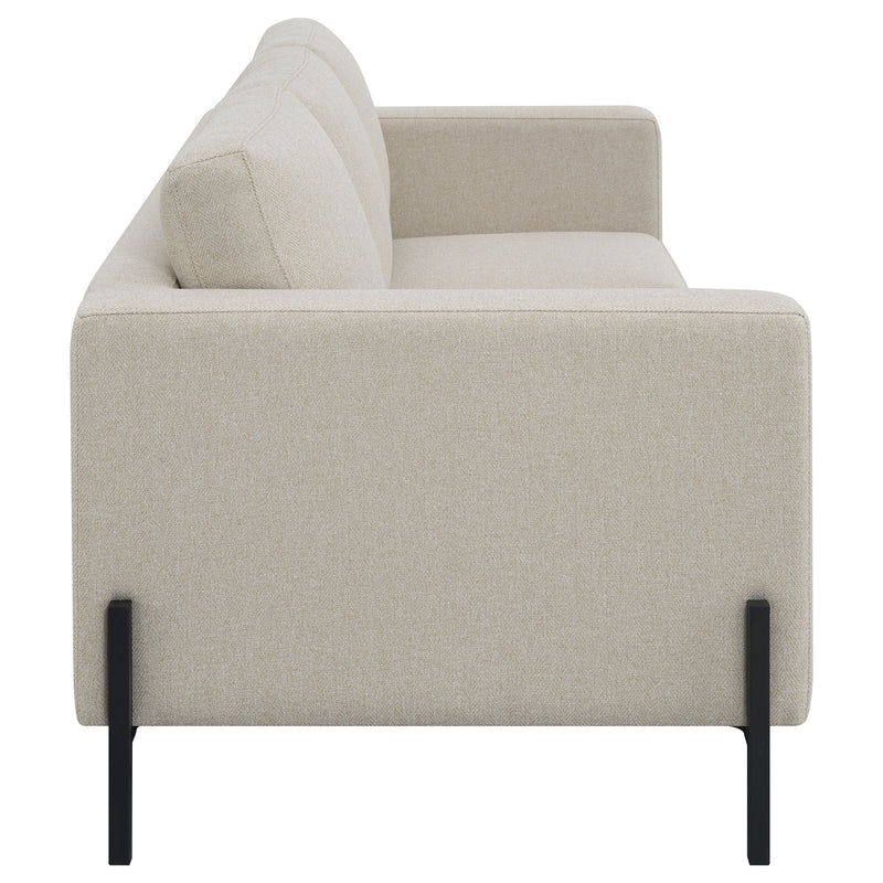 Coaster Furniture Tilly Oatmeal Upholstered Arms Sofa