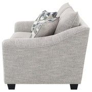 Coaster Furniture Tomkins Light Grey Loveseat