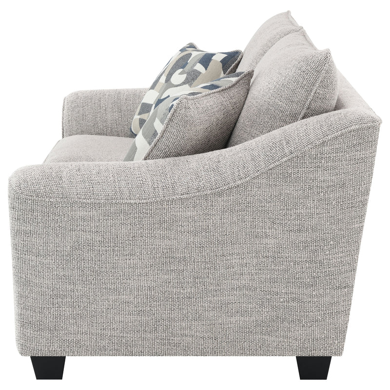 Coaster Furniture Tomkins Light Grey Loveseat