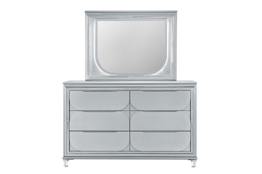 Global Furniture Caleb Silver Dresser