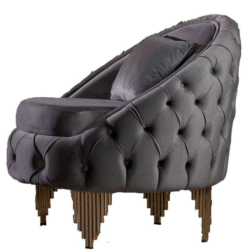 Galaxy Home Vanessa Taupe Chair