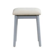 Home Elegance Camilla White Vanity Dresser with Mirror and Stool