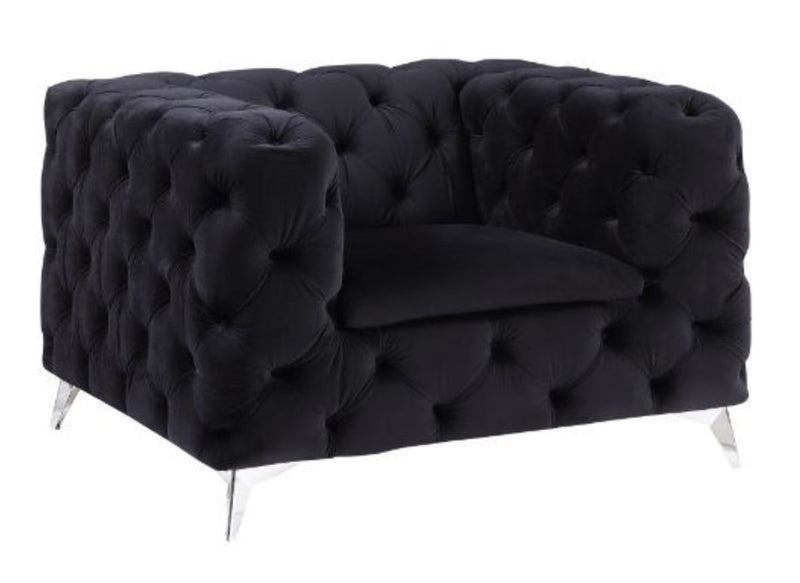 Acme Furniture Phifina Black 3pc Living Room Set