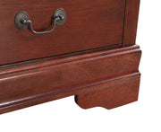 Glory Furniture Louis Phillipe Cappuccino Media Chest