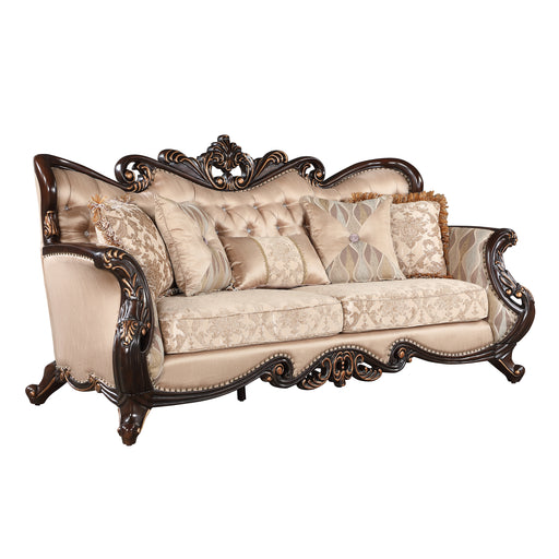 New Classic Furniture Constantine Cherry 2pc Living Room Set