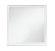 Global Furniture Charlie White LED Dresser And Mirror