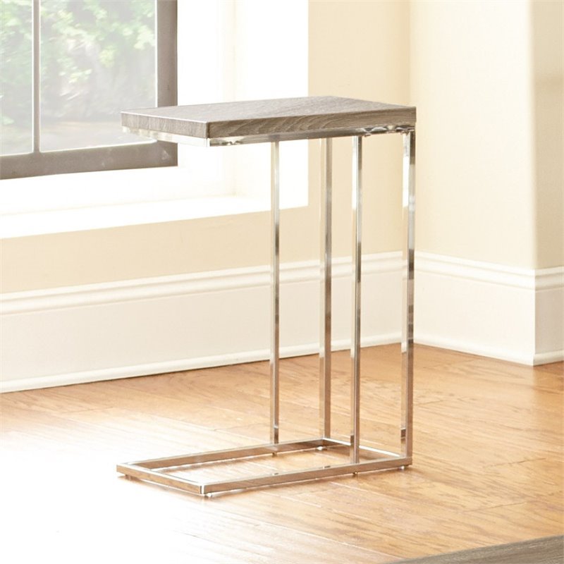 Steve Silver Lucia Gray Chairside End Table