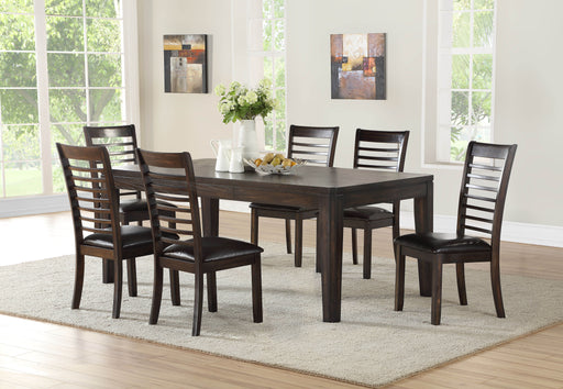 Steve Silver Ally Charcoal 7pc Dining Room Set