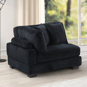 Galaxy Home Bentley Black Corner Wedge