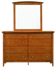 Glory Furniture Hammond White Dresser and Mirror