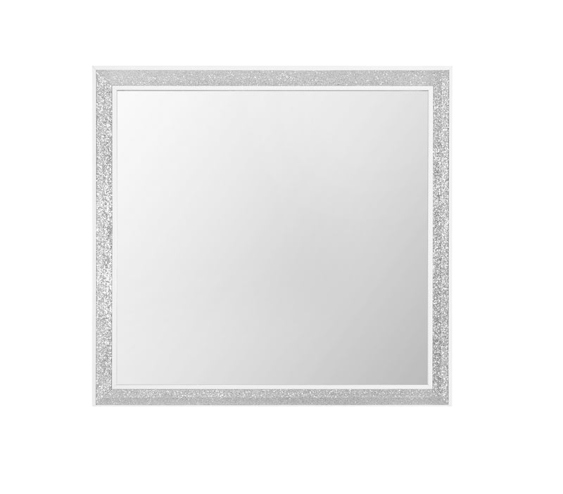 Global Furniture Andros Silver Mirror