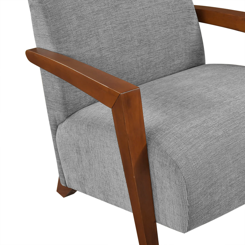Home Elegance Odessa Gray Accent Chair
