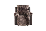 Global Furniture U6028 Brown Glider Recliner
