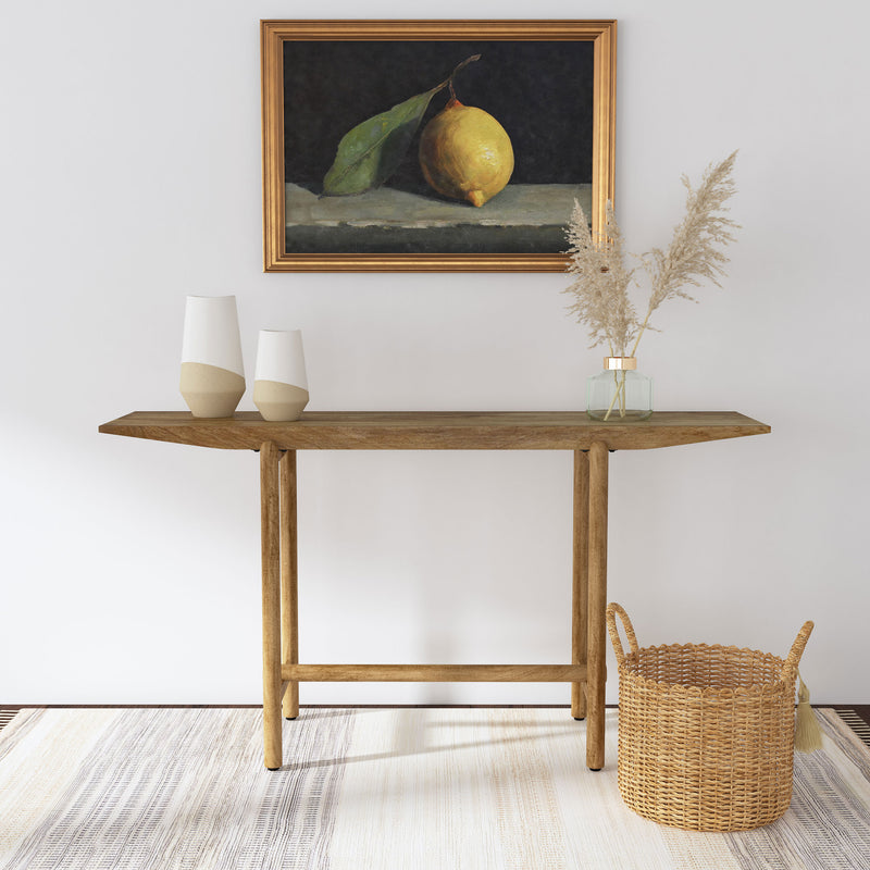 Coaster Furniture Darius Natural Brown Entryway Console Table
